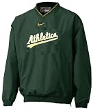 Oakland A's MLB Unlined Pullover Windjacket By Nike Team Sports