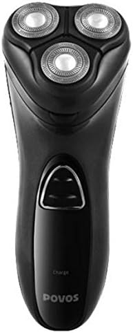 POVOS PQ7200 360-Degree 3D Rotary Head Pop-up Trimmer Men's Electric Razor Shaver Blue by Stcorp7