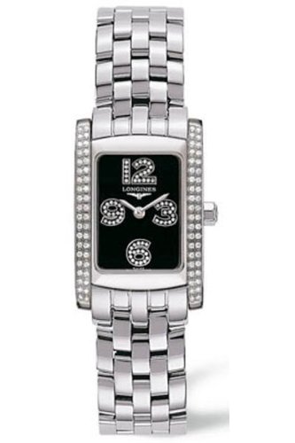 Longines DolceVita Womens Stainless Steel Diamond Watch L51550516
