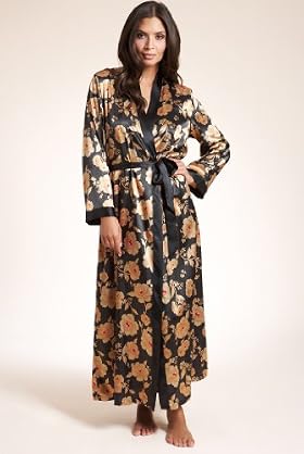 Autograph Satin Floral Dressing Gown Autograph Satin Floral Dressing Gown