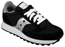 Saucony Womens Jazz Original Black/Silver Running