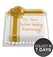 Gold Gluten Free Fruit Celebration Cake
