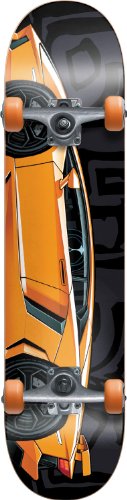 Blind Sports Car Youth Complete Skateboard, Orange, Mid 7.4