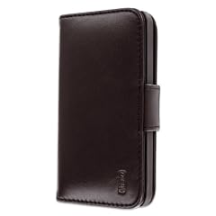 Artwizz SeeJacket Leather f�r iPhone 4/4S (Lederetui mit Magnetverschluss) schwarz