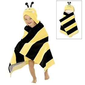 Avon Bumble Bee Towel Childrens Hooded Bath Beach Unisex Cute