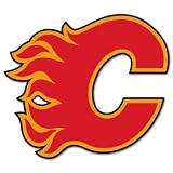 Calgary Flames NHL Hockey bumper sticker decal 5" x 5"