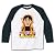 萌え将軍 - レーシック後Version ラグラン長袖Tシャツ