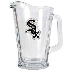 Chicago White Sox MLB 60oz Glass Pitcher - Primary Logo by Great American Products