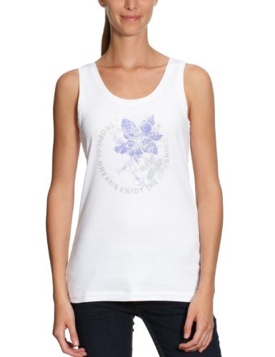ESPRIT SPORTS Damen Top  S68616, Gr. 42 (XL), Wei&szlig; (white 100) Preisvergleich