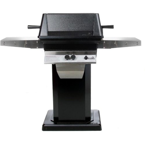 Pgs A40 Cast Aluminum Natural Gas Grill On Black Patio Base Pgs A40 Cast Aluminum Natural Gas Grill On Black Patio Base
