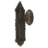 Ultra Hardware 45271 Westmore Hall-Closet Egg Door Knob with Escutcheon, Oil Rubbed Bronze