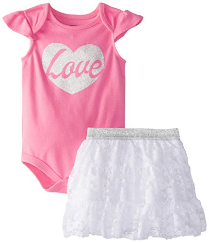 Baby Glam Baby Girls' Love Girls' 2 Piece Skirt Set