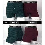 Hanes ボーダーニットトランクス(27-109N)