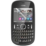 Nokia 201 Black on O2 Pay As You Go with £10 airtime credit