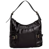 Gigi Chantal Black Purse with Adjustable Strap