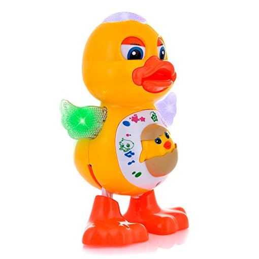 Toysery Musical Dancing Toys Duck Lights Action Kids Music Toys for