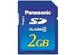 Panasonic RP-SDM02GE1A Secure Digital (SD) Speicherkarte 2GB Blau