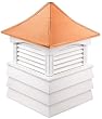 26" Handcrafted "Hyde Park" Copper Roof Vinyl Cupola