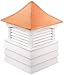 26" Handcrafted "Hyde Park" Copper Roof Vinyl Cupola