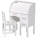Guidecraft Jr. Roll Top Desk - White