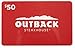 Outback Steakhouse $50 Gift Card - In a Gift Box