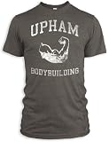 41zk4dozvFL. SL160  Vintage Distressed Upham Bodybuilding Tri Blend T Shirt