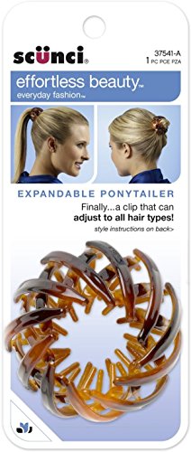 Scunci Effortless Beauty Expandable Ponytailer 1 ea