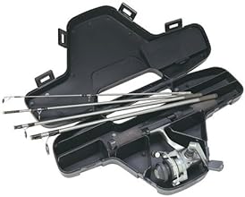 Daiwa Mini System Minispin Ultralight Spinning Reel and Rod Combo in Hard Carry Case