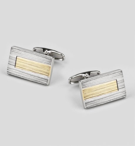 Collezione Textured Rectangle Cufflinks