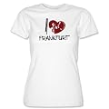 I LOVE FRANKFURT- WAHRZEICHEN - DAMEN - T-SHIRT by Jayess Gr. S bis XXL