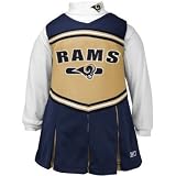 St. Louis Rams Baby Cheerleader Cheer Dress (6-9 Months)