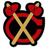 Chicago Blackhawks NHL Hockey bumper sticker 4" x 4"