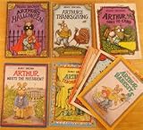 Arthur the Anteater 8 volume picture book set: Arthur’s Thanksgiving, Valentine, Halloween, Arthur Goes to Camp, Babysits, Meets the President, Pet Business, Teacher Trouble,
