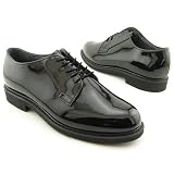 Bates E00942 Men's Bates Lites(r) Black High Gloss Oxford