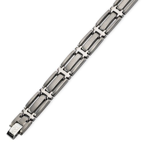Men’s Multi-Finish Titanium Link Bracelet