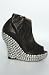 Jeffrey Campbell Shoes The Tick Stud Shoe in Black,Shoes for Women