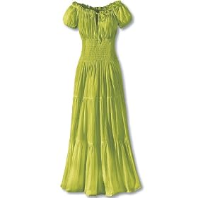 Smocked peasant dress