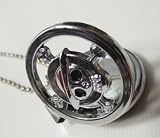 One Piece Skull Figure Pocket Watch Necklace COOL RARE