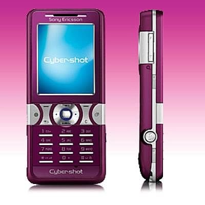 Sony Ericsson Sim Free Plum K550i Cyber Shot Mobile Phone -- Bluetooth -- 2.0 Mega Pixel Video Camera --Music Player -- FM Radio