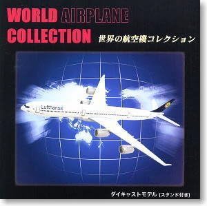 World Airplane Collection Luftansa Airbus A340 - A600 - MK Enterprise Japan