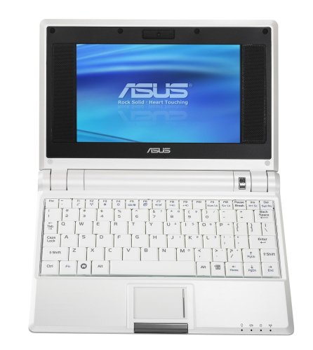 Asus Eee PC 2G Surf (7 Screen, 800 MHz Intel Celeron Processor, 512 MB RAM, 2 GB Hard Drive, Linux Preloaded) Pure White