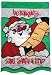Be Naughty Applique Decorative Flag