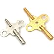 2 Double End Clock Key Clockmaker Tool Sz 5 2.0 & 3.5mm