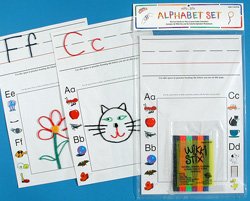 Childrens Toyshop  Toys : Wikki Stix Alphabet Set