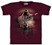 Golden Refections T-shirt 100% cotton short sleeve Native American shirt for TEENS & ADULTS Image