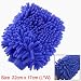 Car Auto Vehicle Cleaning Washing Microfiber Mitten Glove Blue