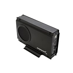 Sabrent USB 2.0/eSATA to 3.5 Inch IDE or SATA/SATA II Aluminum Hard Drive Enclosure Case with Cooling Fan (EC-UEIS7)