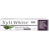 Now Foods XyliWhite Neem & Tea Tree Toothpaste with Mint Flavor 6.4 oz