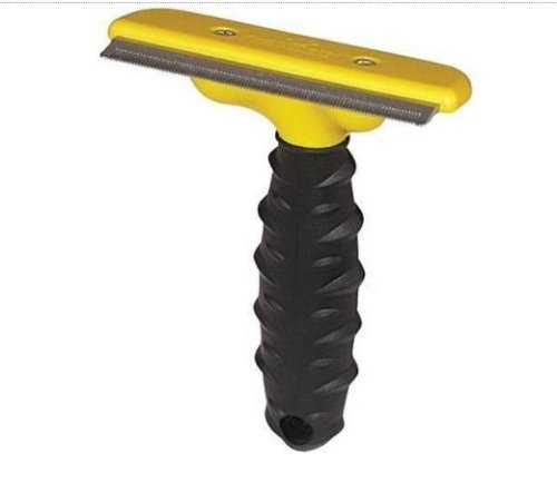 FURminator Large Yellow deShedding Tool with 4-Inch Edge