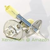 JDM H1 55W Yellow Xenon HID Style Fog light Bulbs